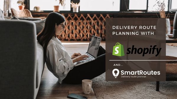 Delivery route planner Shopify